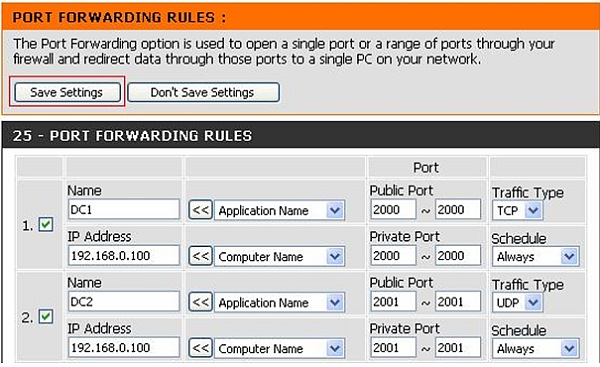 Диапазон портов TCP. Port range. Порту 2000. Ark Port Forwarding.